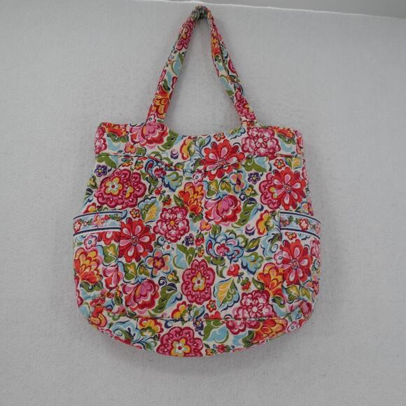 NEW Vera Bradley Hope Garden Large Tote Quilted Floral CottageCore - Picture 5 of 8